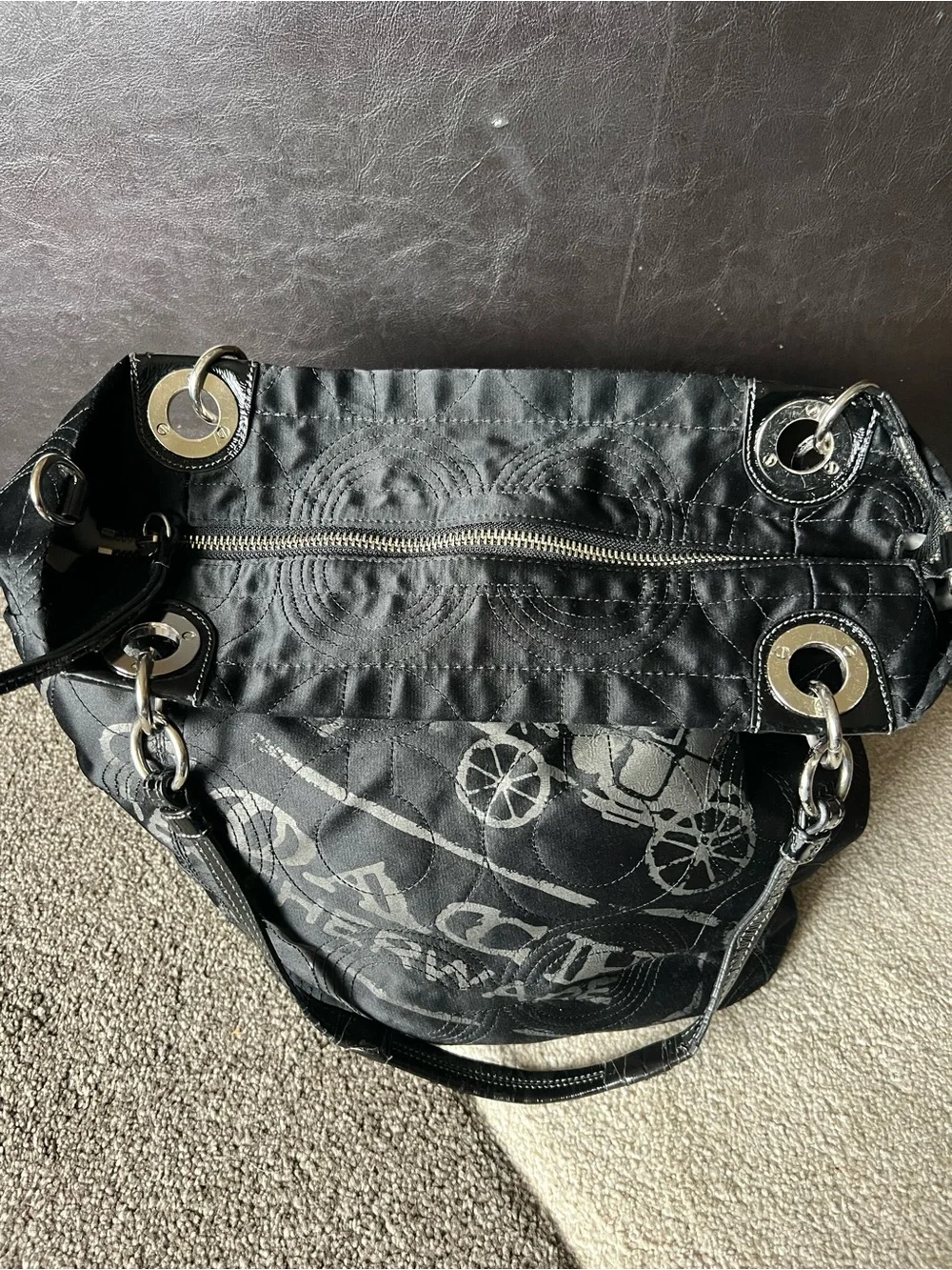 Coach Alex Op Art Tote
